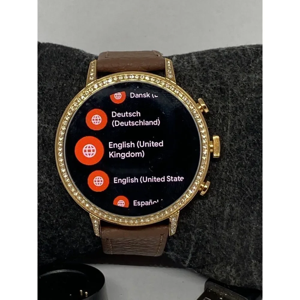 Fossil Gen 4 Authentic Digital Dial Smart Watch Custom Band FTW6011 LT432